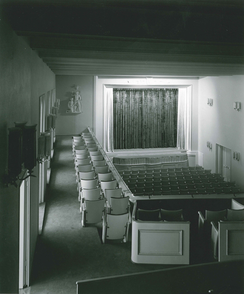Innenansicht Theater aus dem Jahre 1947